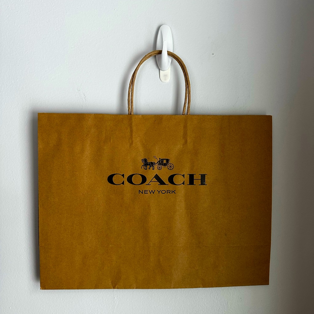 Medium Coach Gift Bag